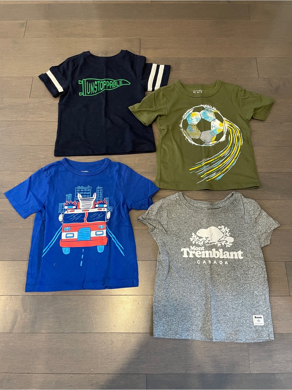 Lot of 4 Kid’s shirt t-shirt tees